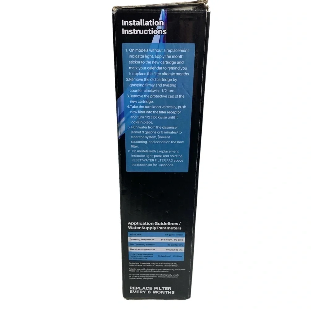 Icepure Plus Refrigerator Water Filter Replacement Filter RWF0700AH